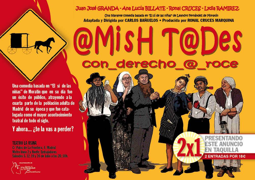 Póster de Amish-tades con derecho a roce (2014 / 2016)