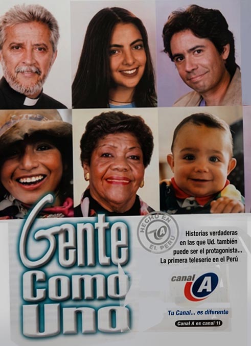 Póster de Gente como uno (1999–2000)