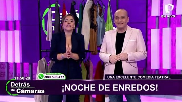 Reportaje de Panamericana TV sobre Noche de Enredos
